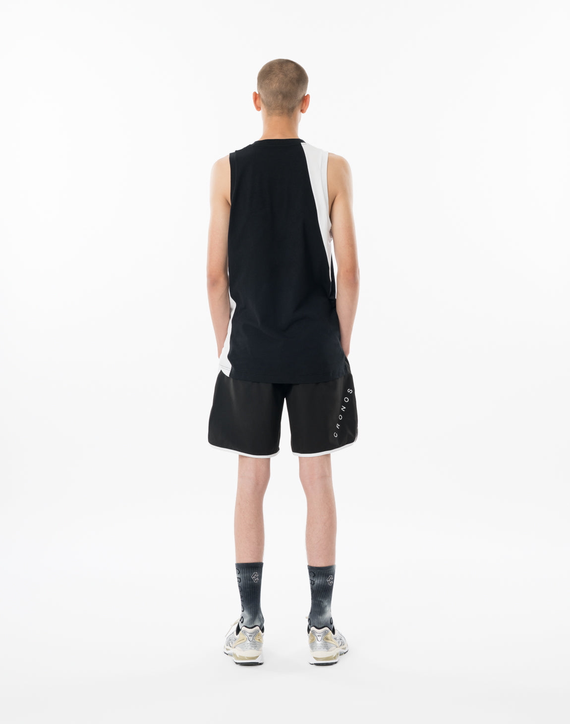 CRONOS SLASH TANK TOP [BLACK] – クロノス CRONOS Official Store