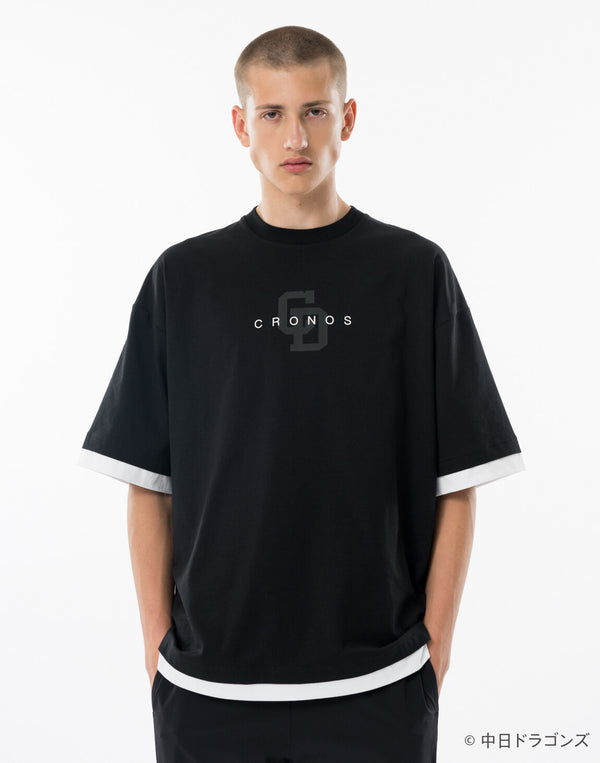 CRONOS×DRAGONS  S/S　TEE【BLACK】