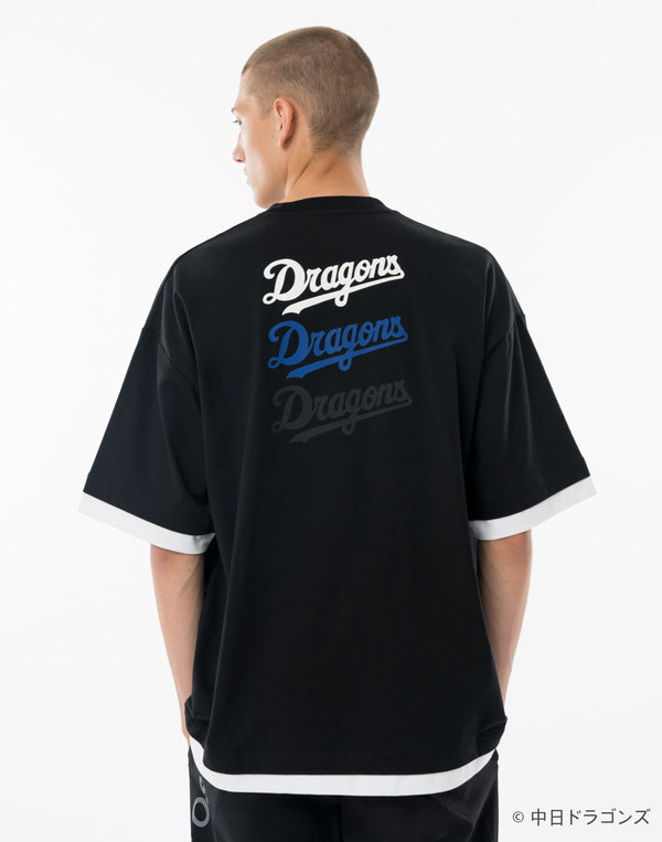 CRONOS×DRAGONS  S/S　TEE【BLACK】