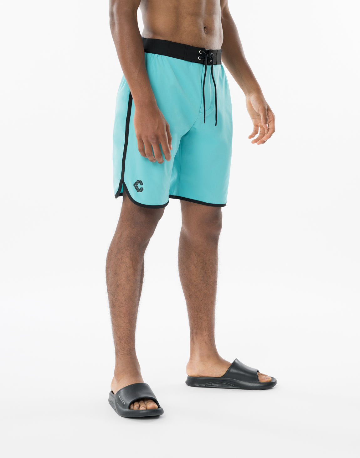 CRONOS CONTRAST WAIST Competition SHORTS【T. BLUE】