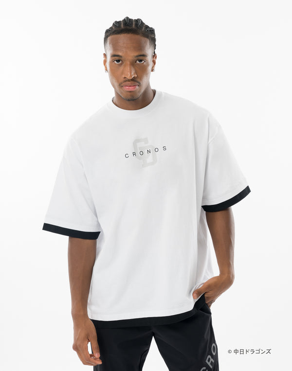 CRONOS×DRAGONS  S/S　TEE【WHITE】