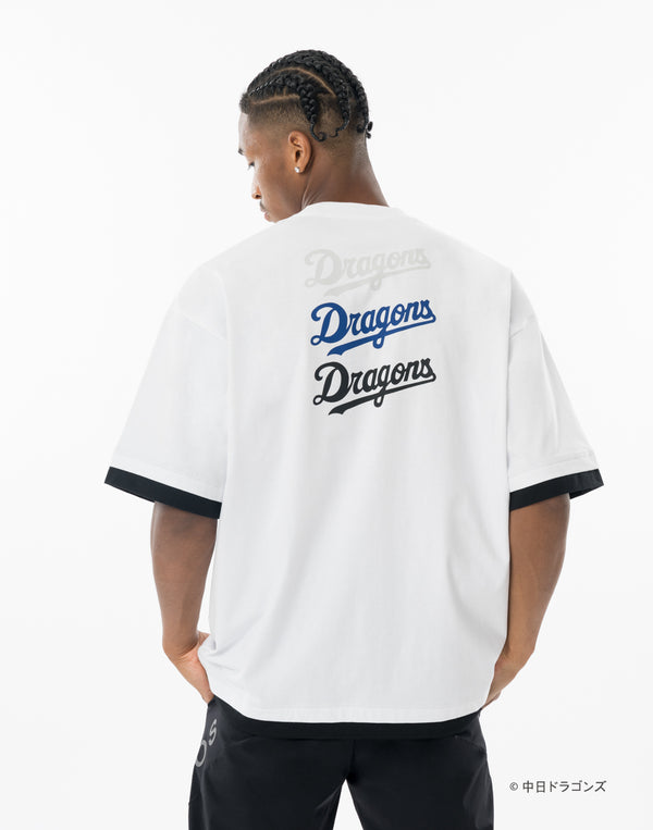 CRONOS×DRAGONS  S/S　TEE【WHITE】