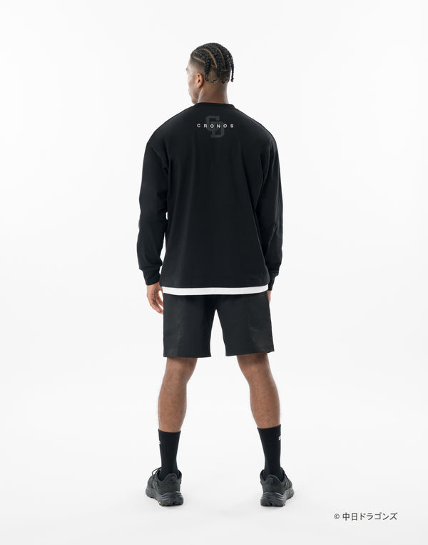 CRONOS×DRAGONS L/S　TEE【BLACK】
