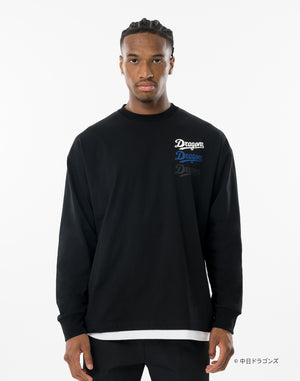 CRONOS×DRAGONS L/S　TEE【BLACK】