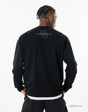 CRONOS×DRAGONS L/S　TEE【BLACK】