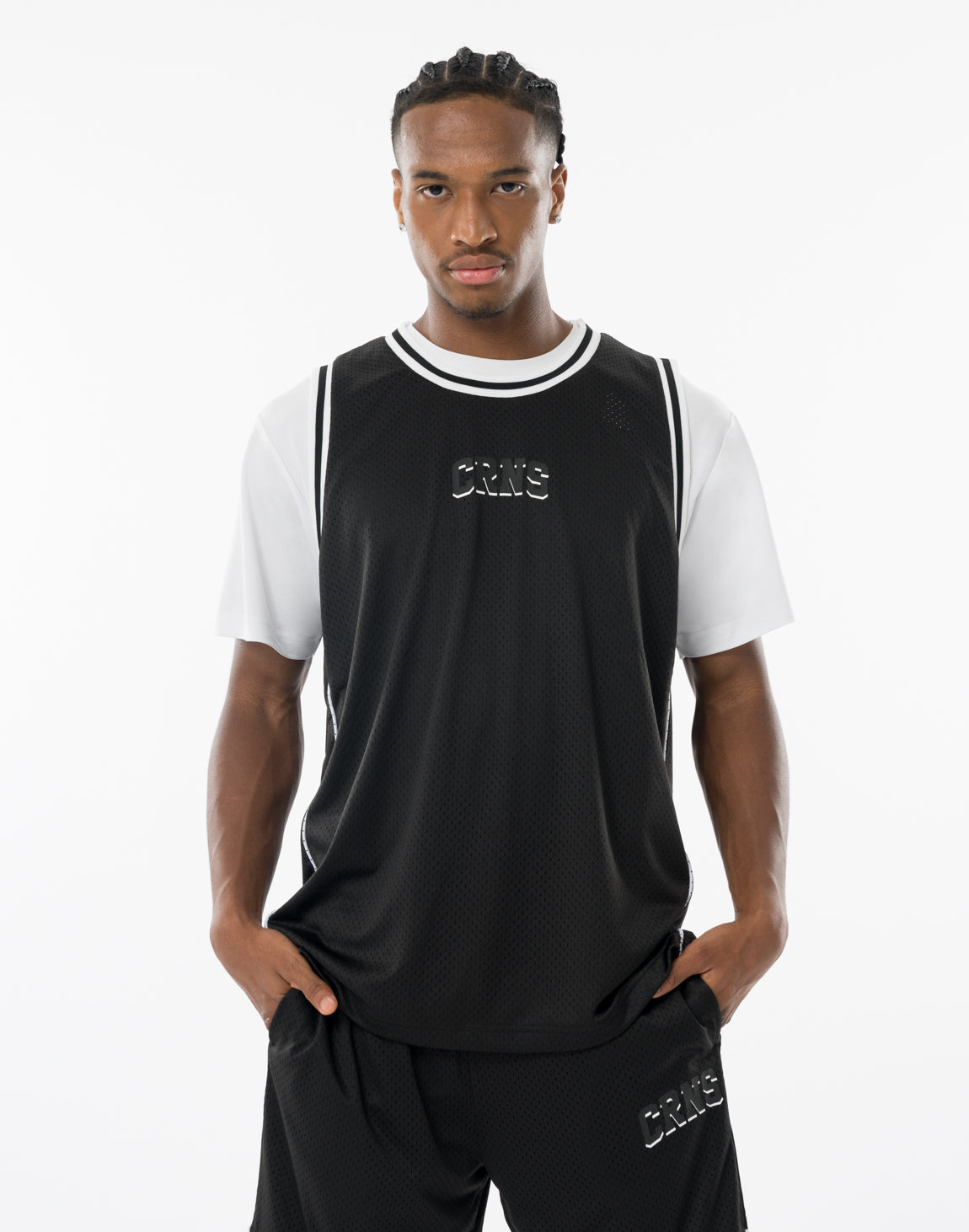 リュウキオン　CRONOS クロノスメッシュ ブラック バスケットボール CRONOS 2LINE MESH TANKTOP – クロノス CRONOS Official Store