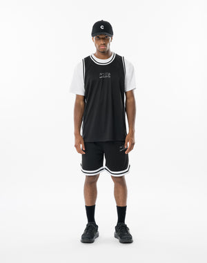 CRONOS Double-Layer Basketball Mesh Tank【BLACK】