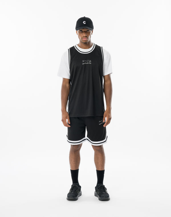 CRONOS Double-Layer Basketball Mesh Tank【BLACK】