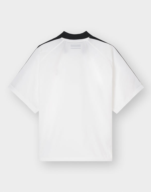 CRONOS COOL DOTS SKIPPER V領POLO衫 [白色] 