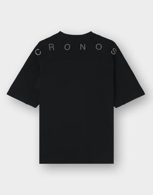 CRONOS TECH HYBRID TEE [黑色] 