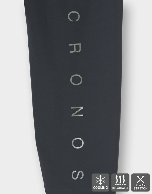 CRONOS HYBRID 寬版科技褲 [黑色] 