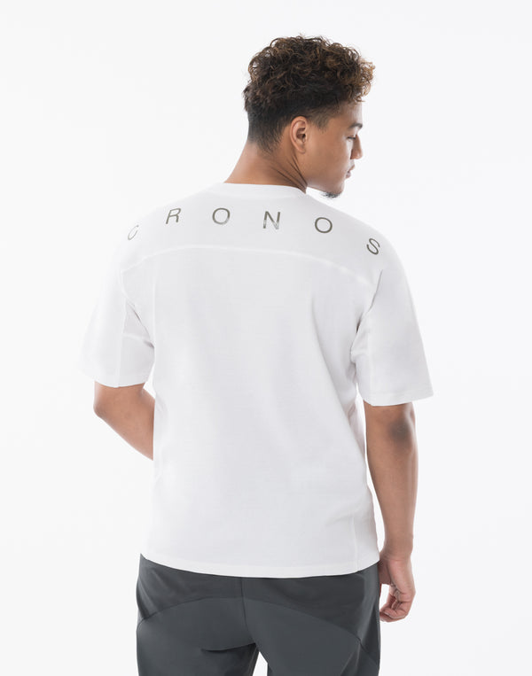 CRONOS TECH HYBRID TEE [白色] 