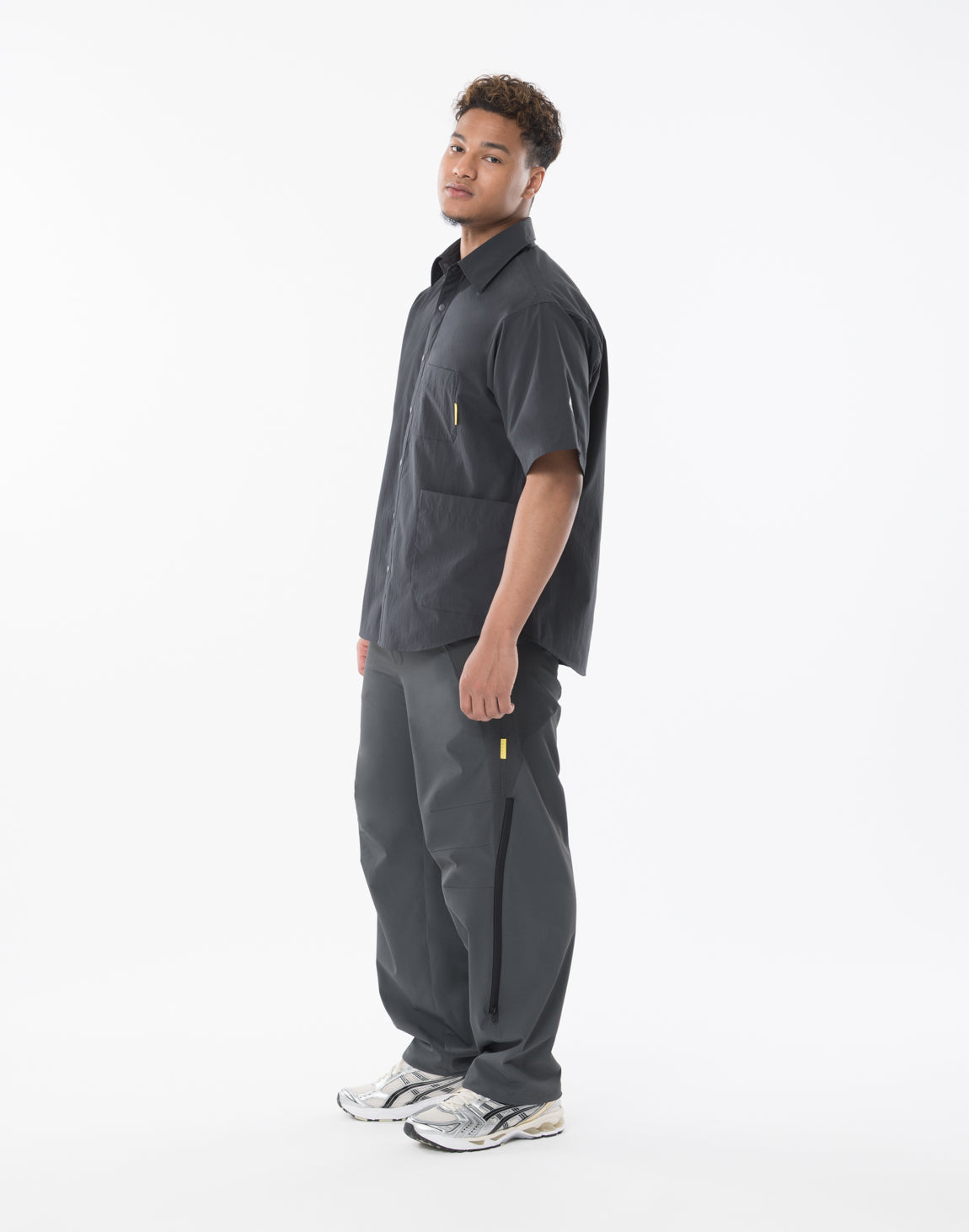 CRONOS 37.5 CARGO DESIGN SHIRT【D.GRAY】