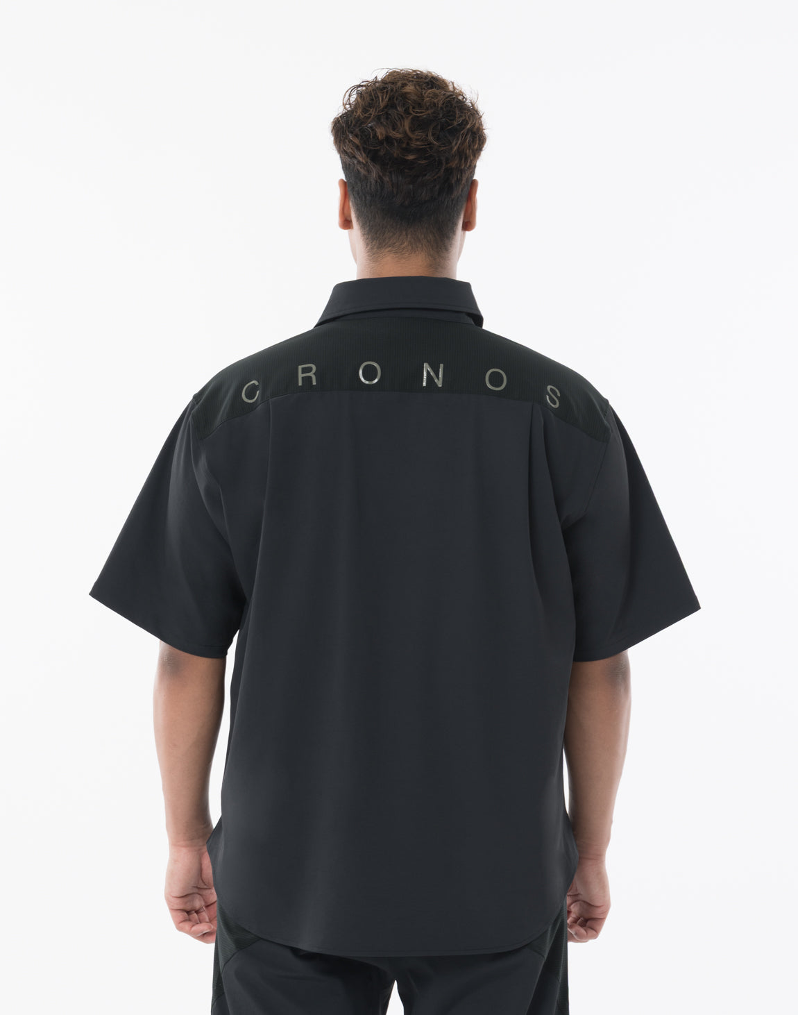 【新品・未使用品】cronos ノースリーブ　ブラック　XL CRONOS BLACK COLOR-BLOCK DESIGN HALF-ZIP 【BLACK
