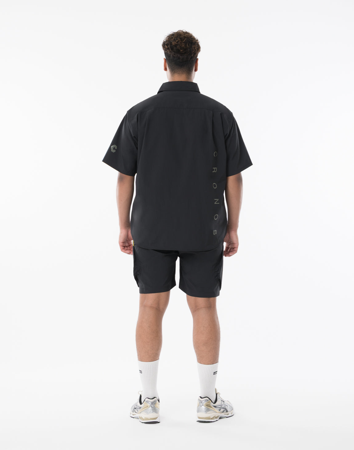 CRONOS 37.5 CARGO DESIGN SHIRT【BLACK】