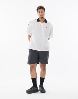 CRONOS COOL DOTS SKIPPER V領POLO衫 [白色] 