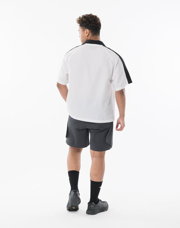 CRONOS COOL DOTS SKIPPER V領POLO衫 [白色] 