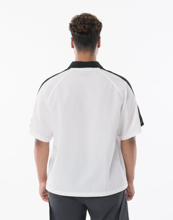 CRONOS COOL DOTS SKIPPER V領POLO衫 [白色] 