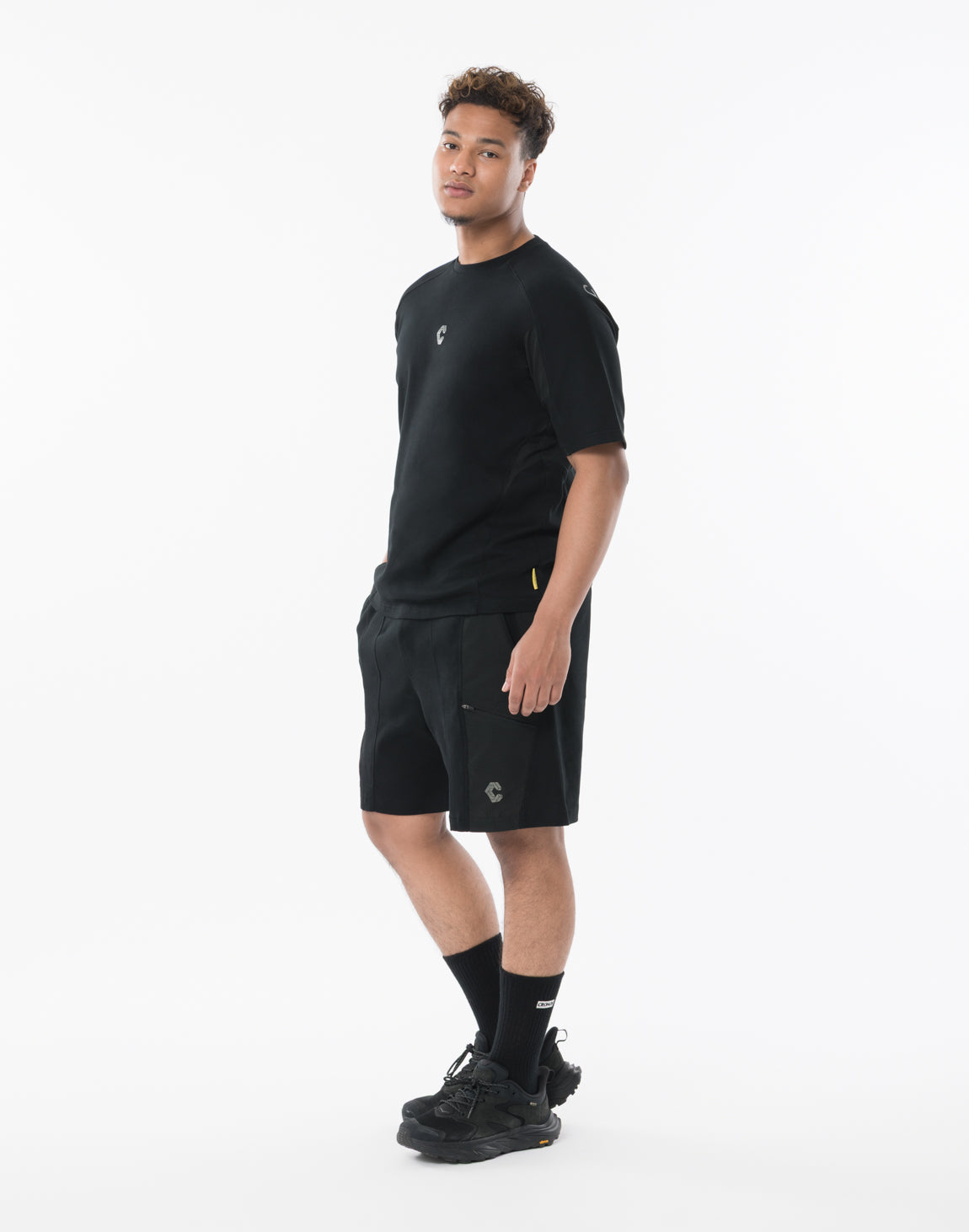 Cronosズボン CRONOS BLACK PADDED PANTS【BLACK】