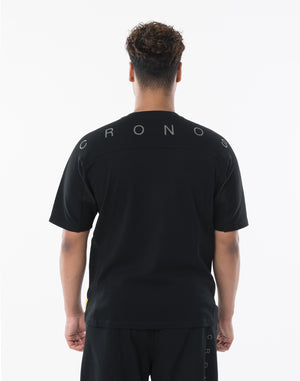 CRONOS TECH HYBRID TEE [黑色] 