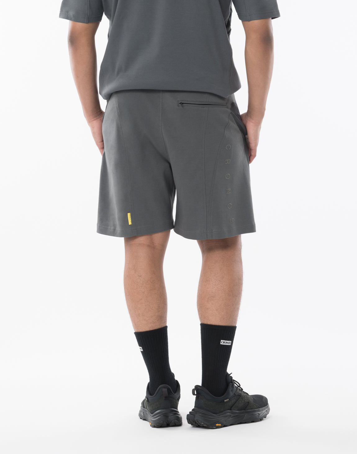 CRONOS BLACK オリーブ　パンツ 4ポケット CRONOS HYBRID ACTIVE SHORTS【D.GRAY】