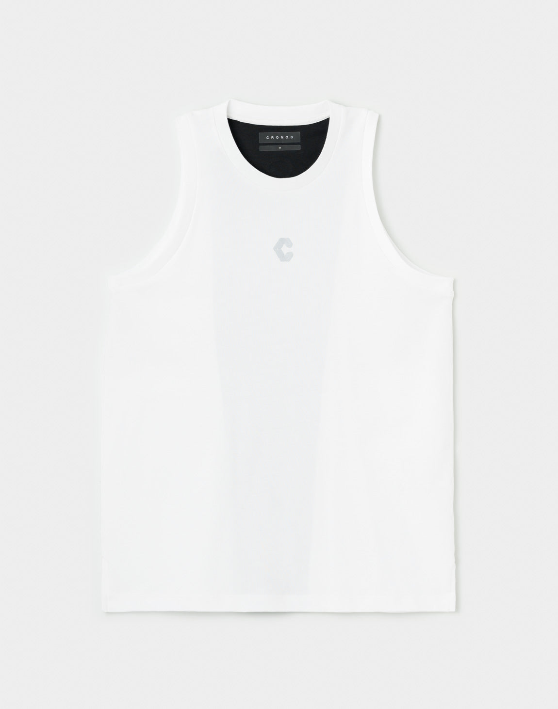 CRONOS REFLECT LINE SLEEVELESS [WHITE]
