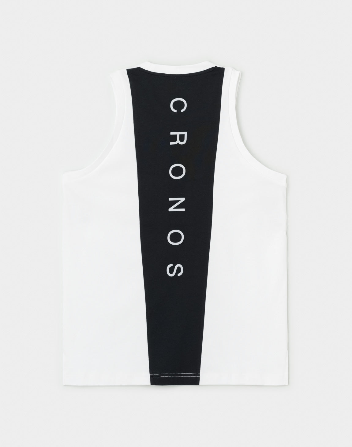 CRONOS REFLECT LINE SLEEVELESS [WHITE]