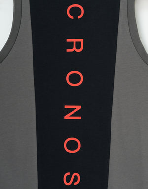 CRONOS REFLECT LINE SLEEVELESS【D.GRAY】