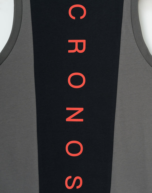 CRONOS REFLECT LINE SLEEVELESS【D.GRAY】