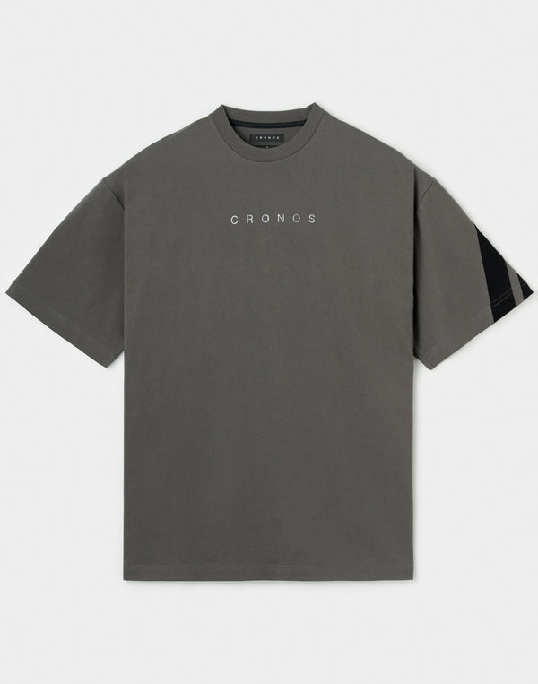 CRONOS SIDE STRIKE S/S TEE【D.GRAY】