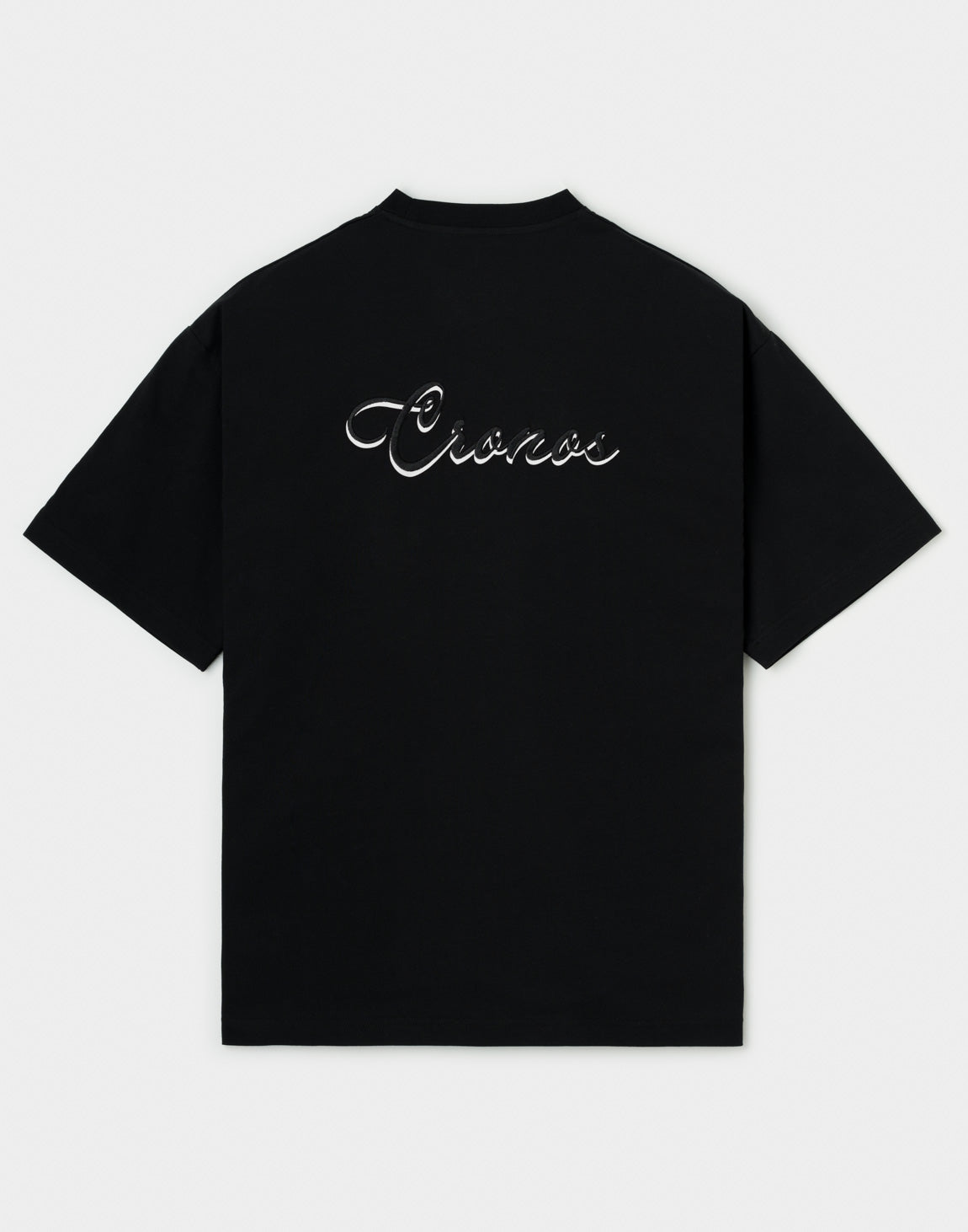 【新品未使用】CRONOS 半袖Tシャツ ブラック Sサイズ CRONOS SCRIPT SIDE S/S TEE【BLACK】