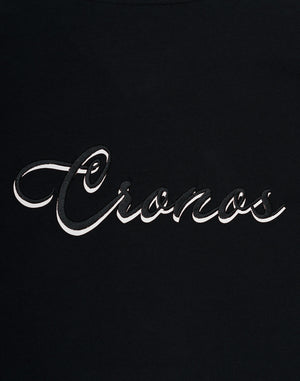 CRONOS SCRIPT SIDE S/S TEE【BLACK】