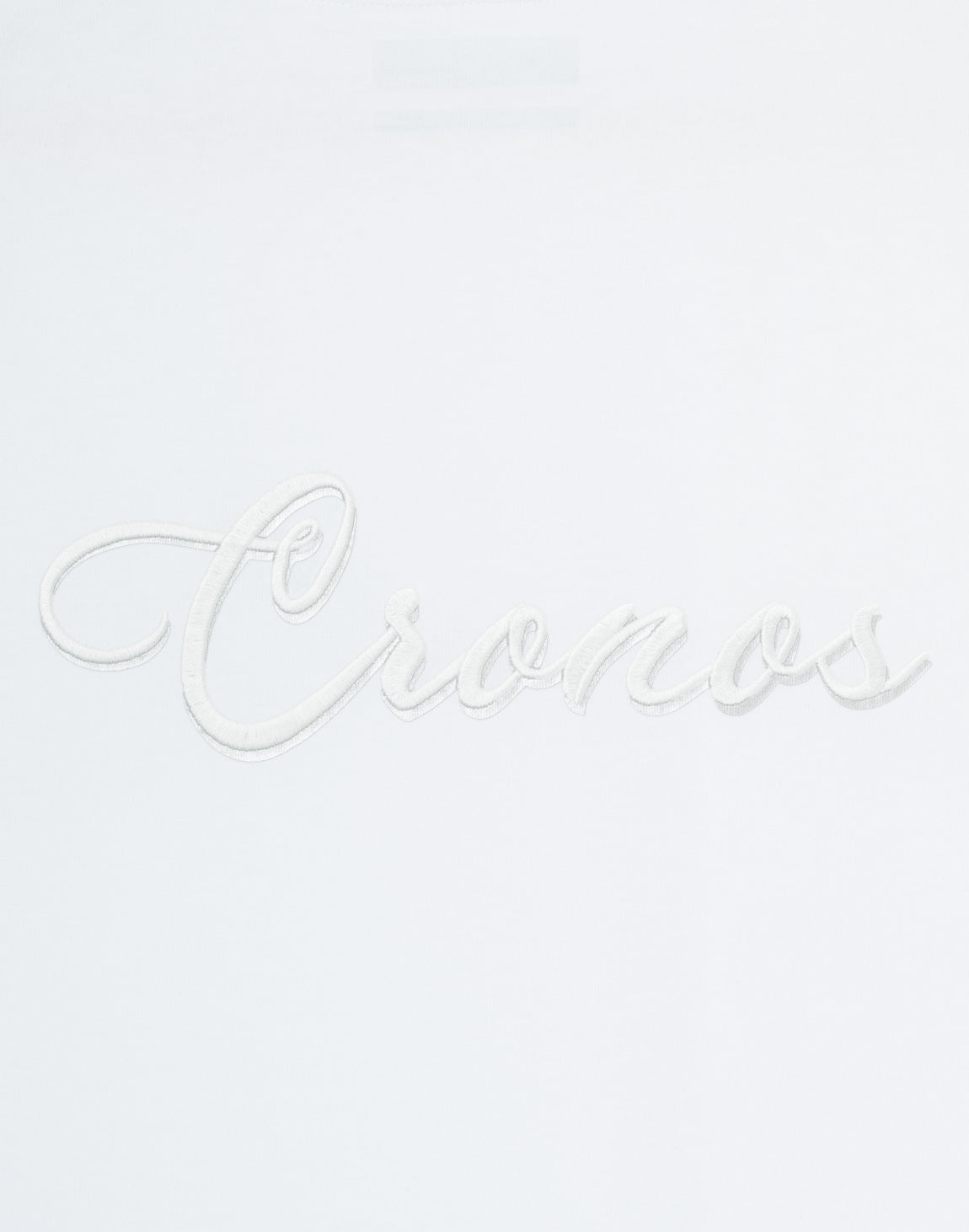 CRONOS SCRIPT SIDE S/S TEE【WHITE】