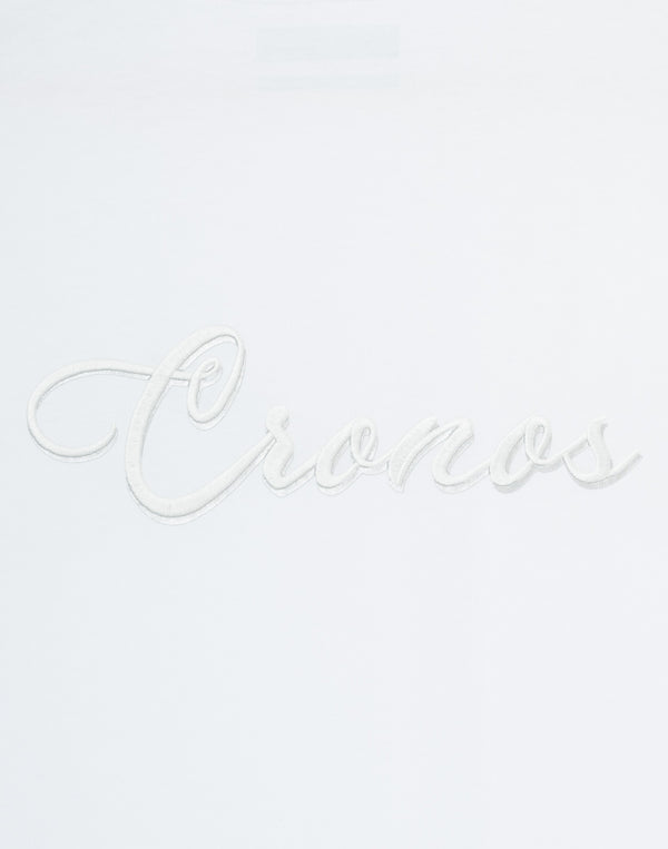 CRONOS SCRIPT SIDE S/S TEE【WHITE】