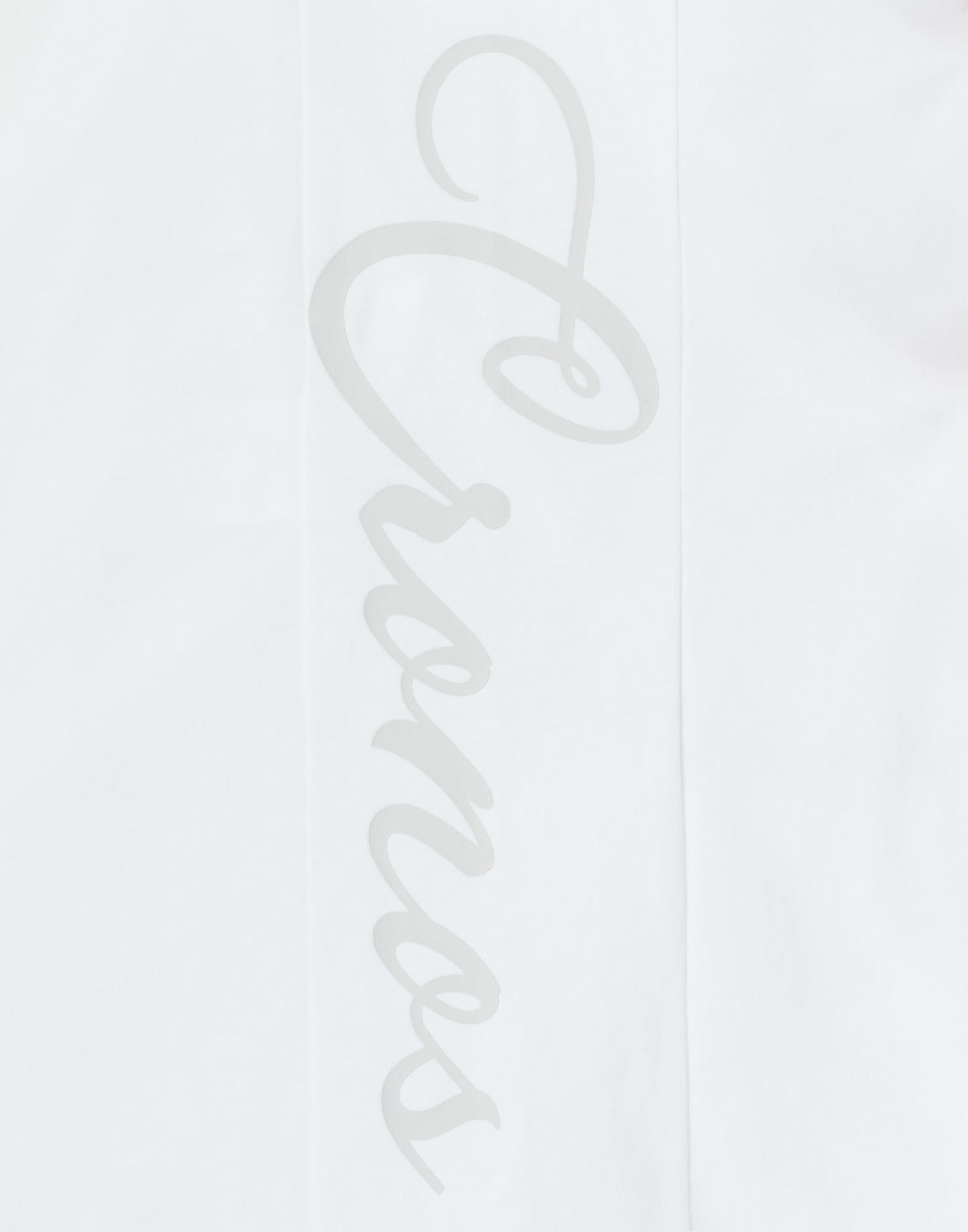 CRONOS SCRIPT SIDE L/S TEE 【WHITE】