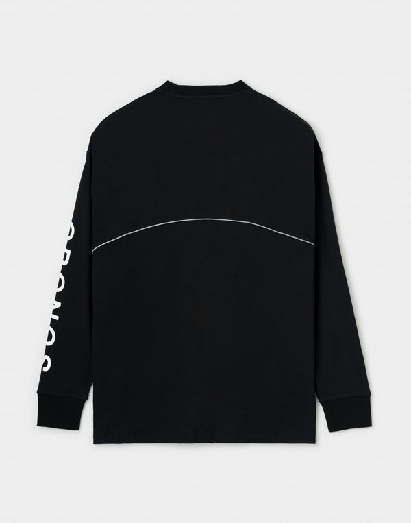 CRONOS DUAL-FACE TECH L/S TEE【BLACK】