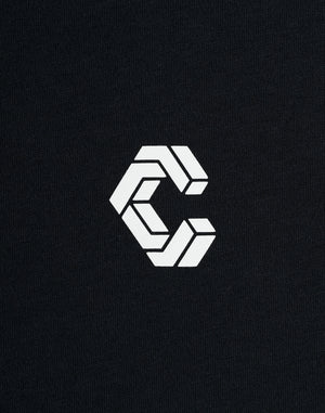 CRONOS DUAL-FACE TECH L/S TEE【BLACK】