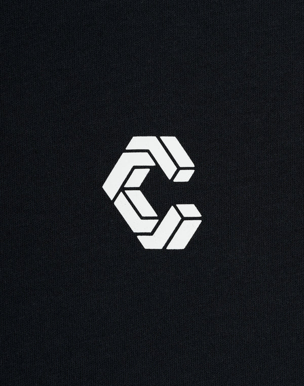 CRONOS DUAL-FACE TECH L/S TEE【BLACK】