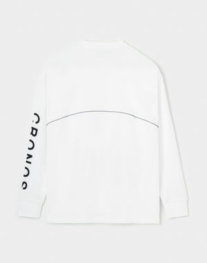 CRONOS DUAL-FACE TECH L/S TEE [WHITE]