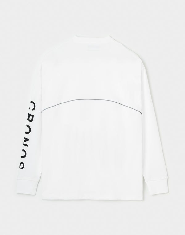 CRONOS DUAL-FACE TECH L/S TEE [WHITE]
