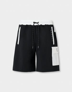 CRONOS Urban Active 工裝短褲 [黑×白]