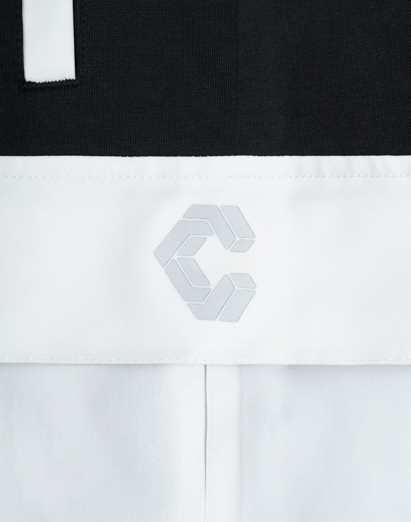 CRONOS Urban Active 工裝短褲 [黑×白]