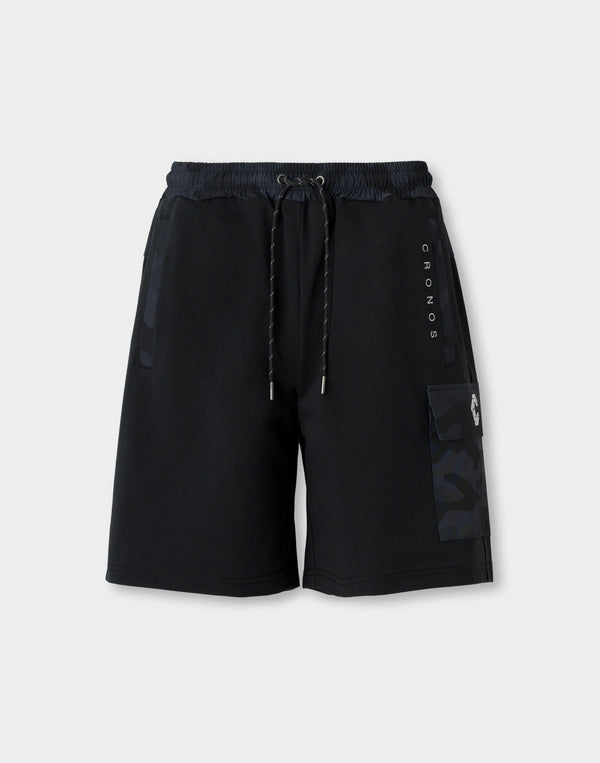 CRONOS Urban Active  Cargo Shorts【BLACKCAMO】