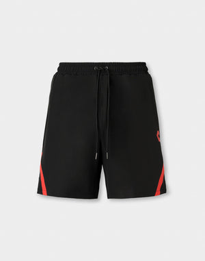 CRONOS Reflective Stretch Shorts【BLACK×RED】