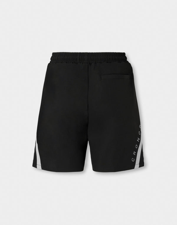 CRONOS Reflective Stretch Shorts【BLACK】