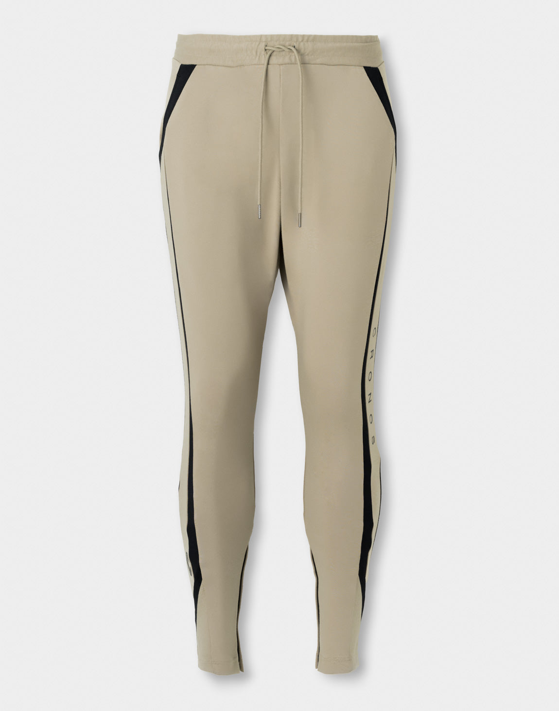 CRONOS スリムフィット ベージュパンツ CRONOS STREAMLINE Skinny Pants【GREIGE】