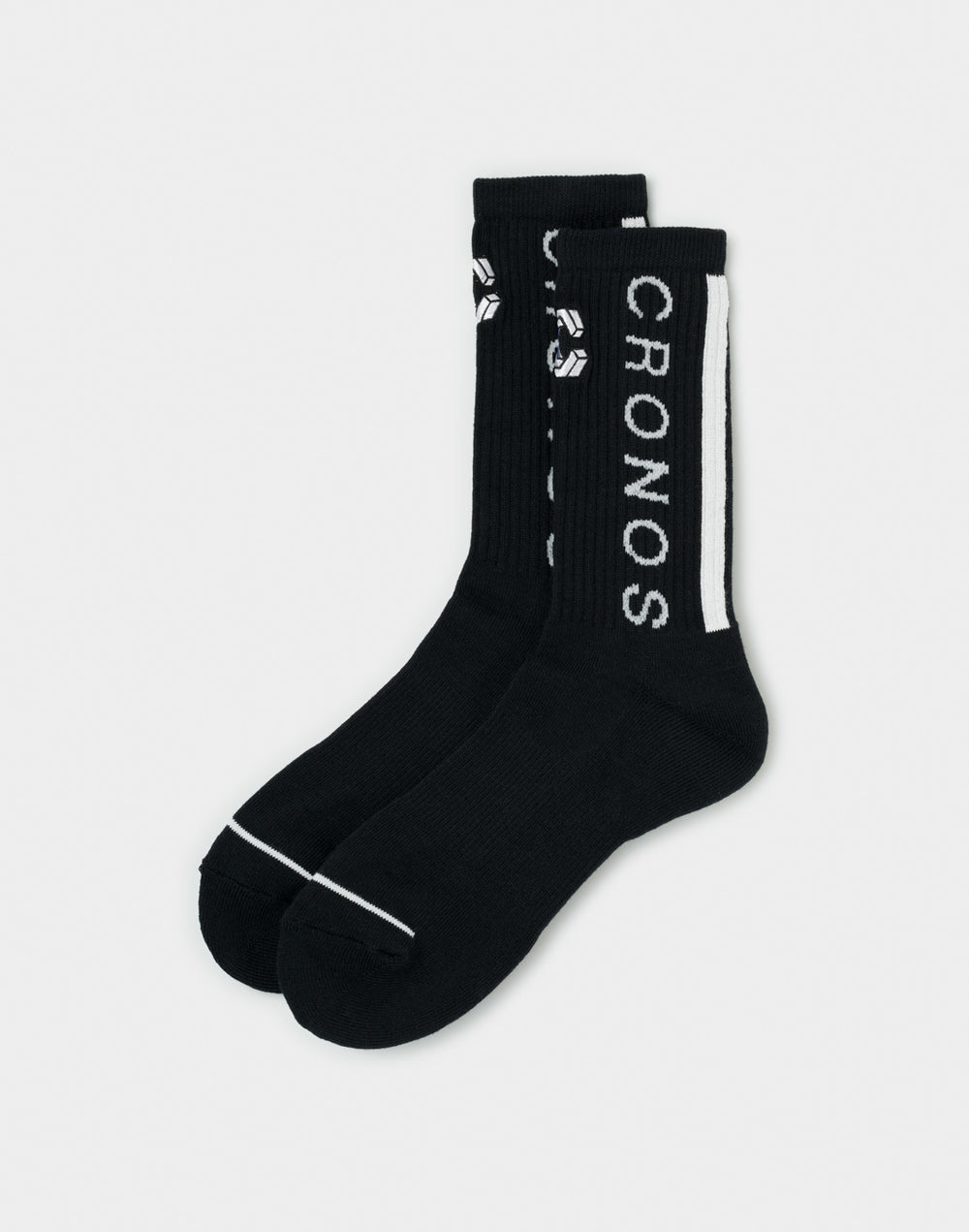 CRONOS ACHILLES STRIPE Socks【BLACK】