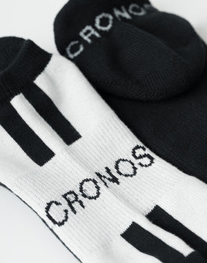 CRONOS FORCE TRIPLE ANKLE SOCKS【WHITE】