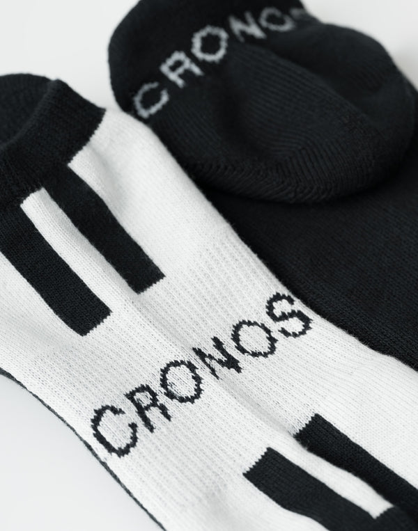 CRONOS FORCE TRIPLE ANKLE SOCKS【WHITE】