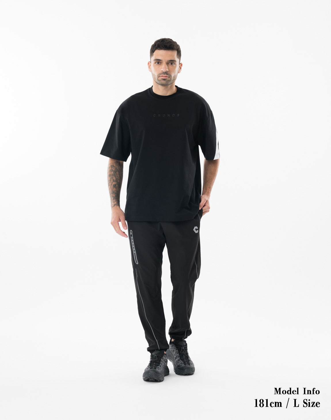 CRONOS SIDE STRIKE S/S TEE【BLACK】